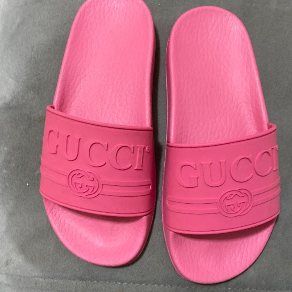 Gucci kids slides